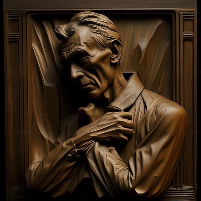 3D model Thomas Eakins American artist (STL)